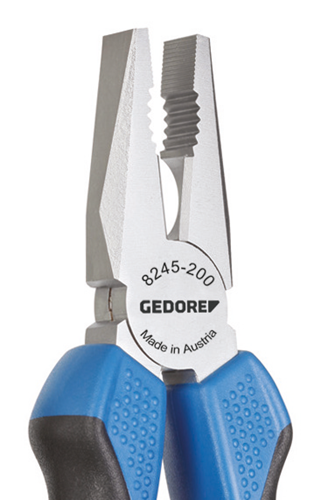 6733150 - Euro 180mm Combination Pliers with Precision Cutting Edges