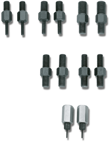1120735 - M10 Threaded Insert Adapter Set for 1 & 2 Hole Use