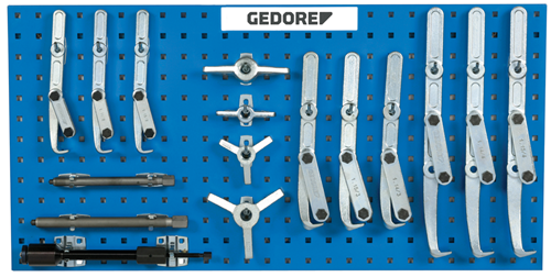 1393030 - Versatile Pulling Tool Set for Construction Machines, 10 Pieces