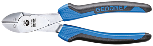 6744510 - Ergonomic 160mm Power Side Cutters with Hardened Steel Edges