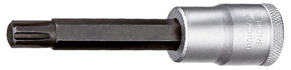 1449850 - 100mm Vanadium Steel RIBE M6 Screwdriver Bit, 1/2" Drive