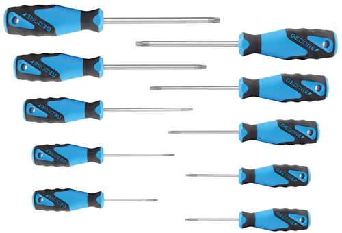 1482335 - 10-Piece TX Screwdriver Set with Power-Grip Handle