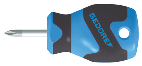 1482440 - PH 1 Stubby Screwdriver with Ergonomic Handle for Tight Spaces