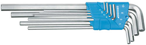 1505416 - 8-Piece Offset Screwdriver Set in Blue Holder, Vanadium Steel