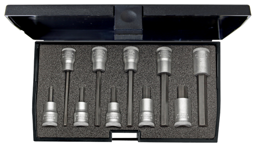 1509918 - 10-Piece Hex Screwdriver Set in Plastic Box