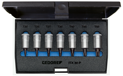 1509926 - 7-Piece TX Screwdriver Set in 200x120x38mm Box
