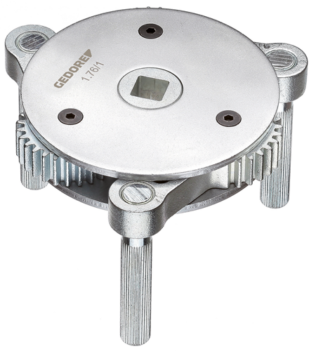 1523651 - 3-Arm Cartridge Wrench for Trucks, 95-165 mm Range