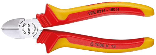 1552155 - 140mm VDE Insulated Side Cutters for Precision Cutting