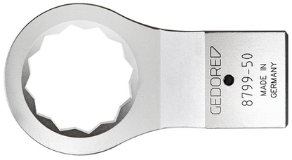 15655 - 28mm Chromium Vanadium Ring Spanner with Catch Retention
