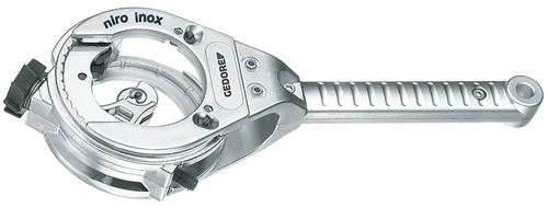 1600885 - Zinc-Plated Ratchet Pipe Cutter with Spare Wheel