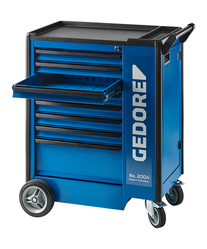 1640712 - Heavy-Duty Tool Trolley with Removable Drawers and ABS Platform