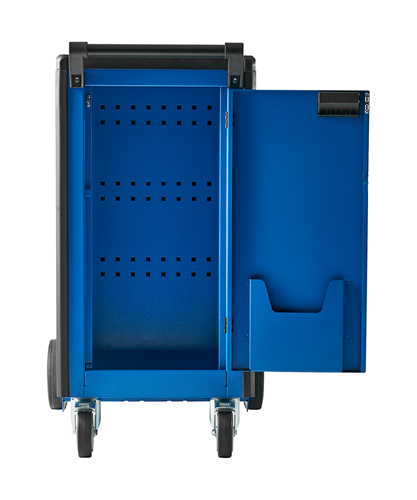 1640712 - Heavy-Duty Tool Trolley with Removable Drawers and ABS Platform