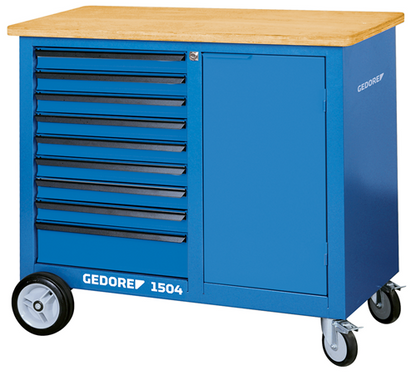 1814923 - Mobile Workbench 985mm High with 9 Drawers & 1000kg Capacity
