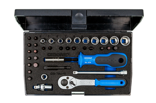 1815660 - 39-Piece Vanadium Steel Socket Wrench Set in Plastic Box