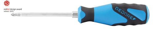 1845322 - PH 4 3C-Screwdriver with Ergonomic Grip & Impact Cap