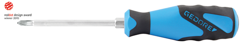 1845357 - Ergonomic PZ 3 Screwdriver with Impact Cap and Hexagon Blade