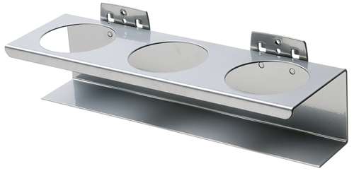 1879219 - Powder-Coated Tool Holder for 3 Cans, Fits 10x38mm Panels