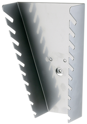 1920626 - Powder-Coated Spanner Holder for 10 Tools, Fits 10x38mm Panels