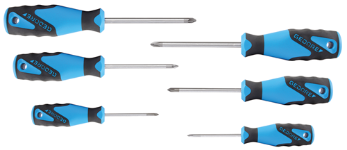 2003589 - Ergonomic Screwdriver Set in Eco-Friendly Box with Power-Grip Handles