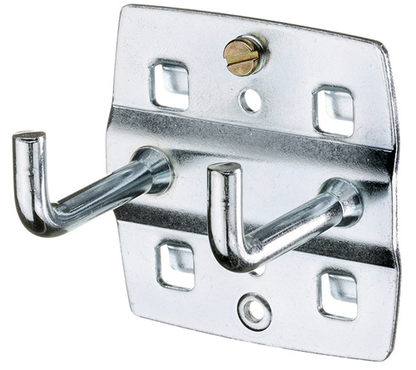 2008475 - Zinc-Plated Double Vertical Tool Hook for Hammers & Ratchets