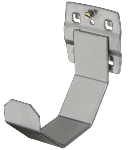 2008637 - Powder-Coated Pipe Holder for 10x38mm Panels, 35mm Hook Width