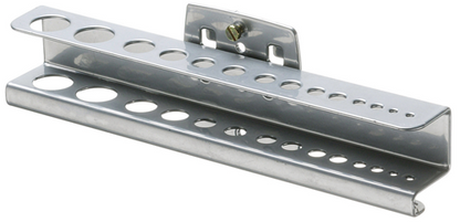 2008645 - 14-Hole Drill-Bit Holder for 10x38mm Panels, Powder-Coated