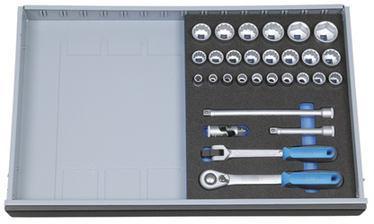 2016494 - 29-Piece 1/2" Socket Wrench Set in Tool Module