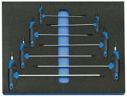 2016567 - Precision Off-Set Screwdriver Set in Check-Tool-Module, 7 Pieces