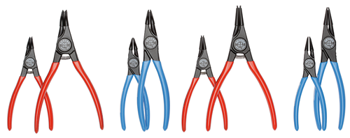 2148692 - 8-Piece Eco-Friendly Circlip Pliers Set for Automotive Use