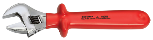 2179067 - 10" Chrome-Plated Adjustable Spanner, Insulated to 1000 V