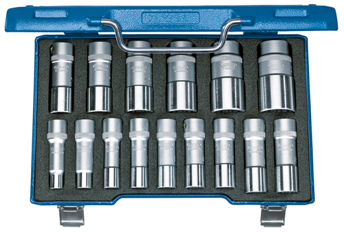 2190214 - 15-Piece Socket Wrench Set 10-32mm in Durable Case