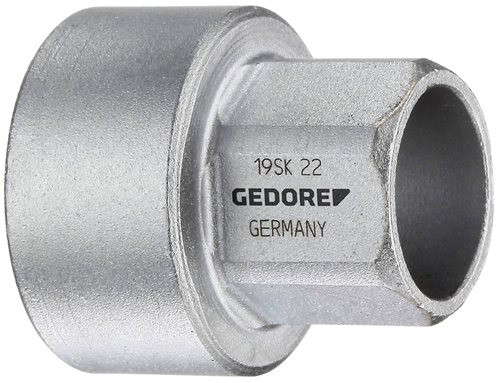 2521539 - 18.95mm Chrome-Plated Socket Wrench Insert, GEDORE Steel