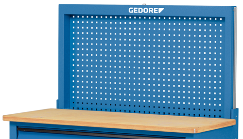 2251787 - 640mm GEDORE Blue Rear Panel for 1504 XL & 1506 XL Workbenches