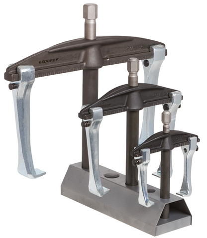 2300044 - Heavy-Duty 3-Puller Set with Adjustable Legs and Brake
