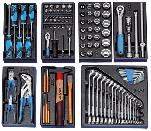 2319845 - 104-Piece Basic Tool Assortment in ABS for Beginners