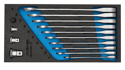 2327686 - 7-19mm CT Module Ratchet Wrench Set with Adapter