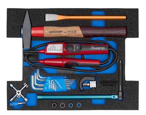 2658216 - GEDORE L-BOXX 136 with 44-Piece Sanitary Tool Set