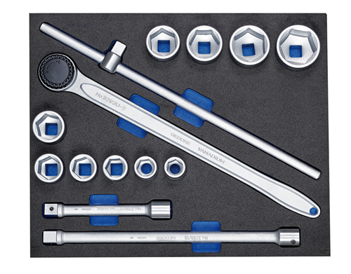 2752727 - 3/4" Socket Wrench Set, 14 Pieces, Fits Various Tool Drawer Models