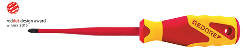 2824442 - VDE Insulated Slim Drive Phillips Screwdriver with Ergonomic Handle