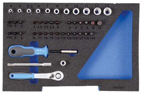 2835886 - 44-Piece Universal Socket Wrench Set in L-BOXX
