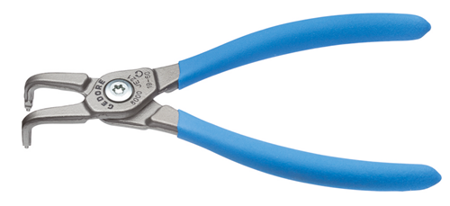 2930862 - 90° Angled Assembly Pliers for DIN Rings in Steel Grey