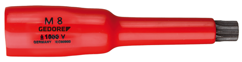 2946572 - VDE Insulated 3/8" XZN M10 Screwdriver Bit Socket