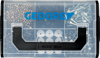 29505 - GEDORE Mini L-BOXX 260x155mm for Tools & Parts with Dividers