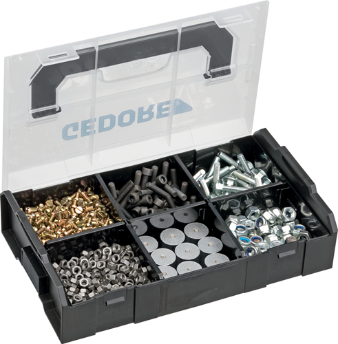 29505 - GEDORE Mini L-BOXX 260x155mm for Tools & Parts with Dividers