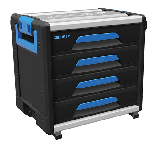 2954311 - Durable 4-Drawer Tool Box Module with 30kg Capacity