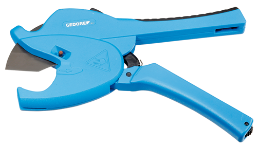 2963841 - Blue Magnesium Pipe Shears for 42mm Plastic Pipes and Hoses