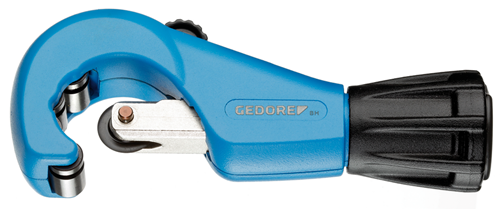 2964031 - Versatile Pipe Cutter for Pipes 3-35mm, Magnesium Body & Deburring Tool