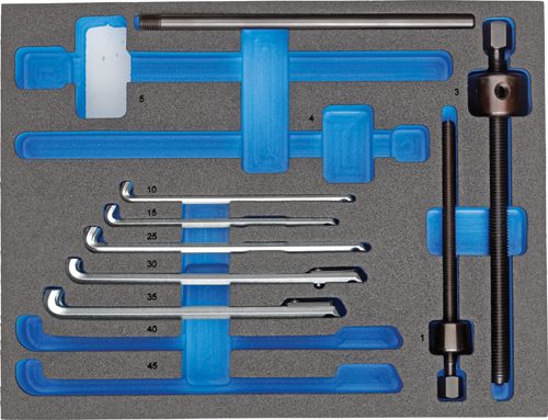 2964414 - Ball Bearing Extractor Set for 30+ Bearings in i-BOXX 72 Module