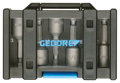 2993244 - Magnetic Socket Wrench Set for Self-Drilling Screws, 6 Pieces