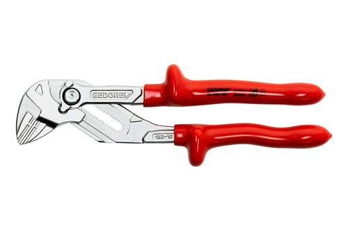 3066088 - 10" Adjustable VDE Pliers with Smooth Gripping Jaws